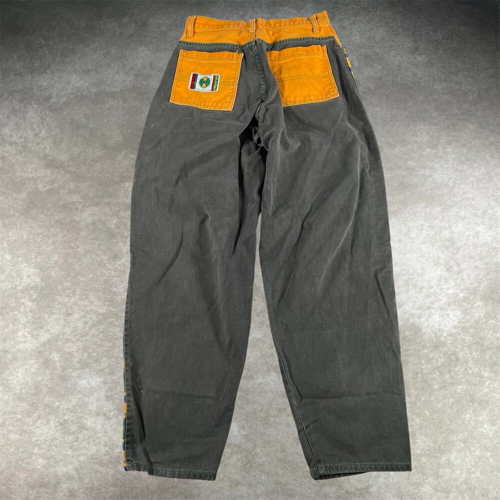 90’s Cross Colours Multicolor Denim Barrel Style Jeans 29x32
